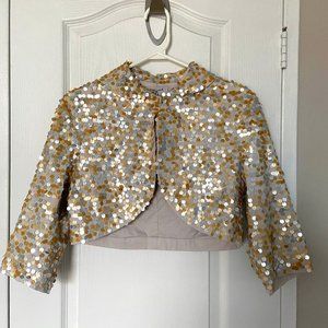 Tristan Sequin Crop Jacket